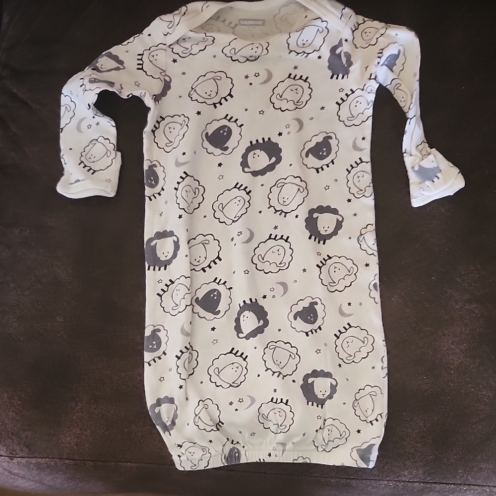 Garanimals Sheep Print Kids Sleep Sack - White and Gray